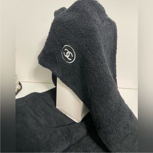 Chanel beauty gift hair towel wrap